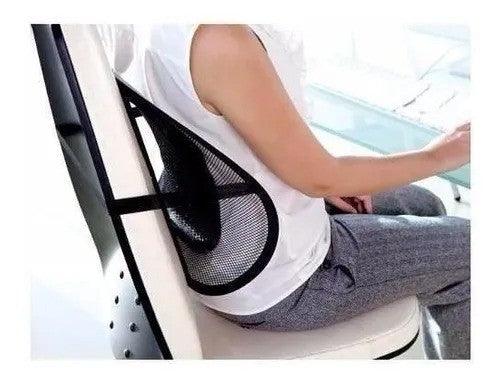 Apoio Suporte Lombar Encosto Postura Ergonomico P/ Cadeira - DONBELA